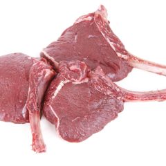 Hirsch Tomahawk Steak vom Rückenfilet