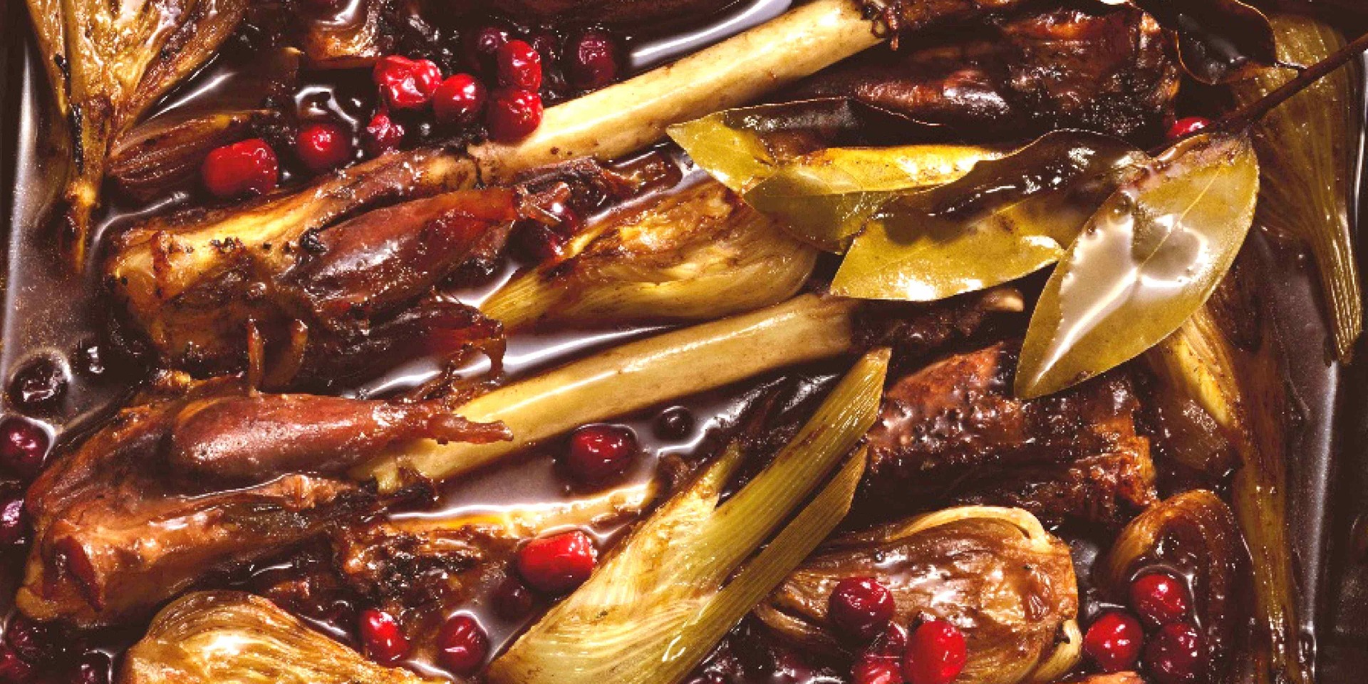 Rehhaxen mit Portwein und Fenchel - Rezepte